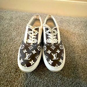 Louis Vuitton monogrammed sneakers